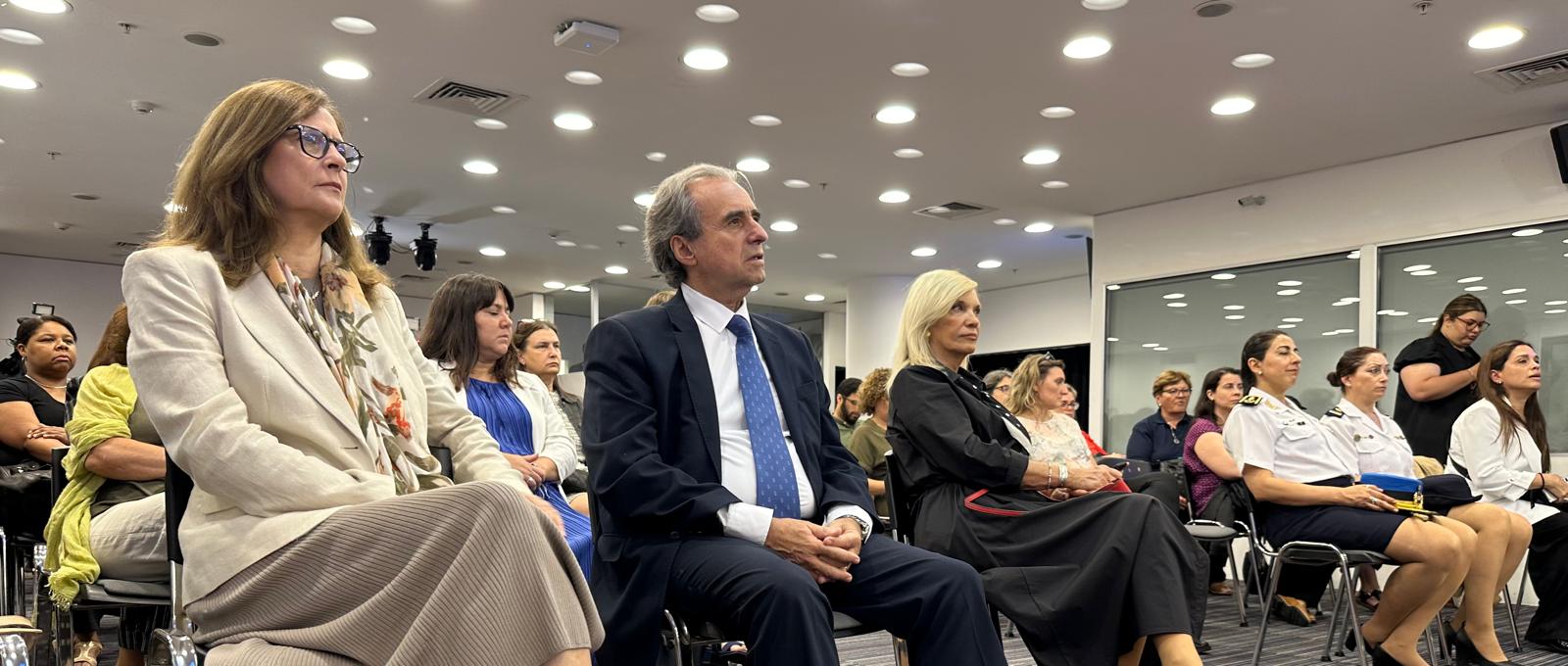 Asistentes a la conferencia